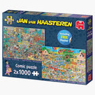 Dit is een foto van het spel De Muziekwinkel & Vakantiekriebels te koop bij Speldorado Spellenwinkel Delft
