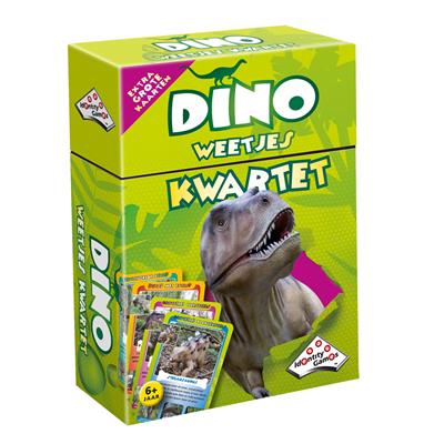 Dit is een foto van het spel Dino'S Kwartet te koop bij Speldorado Spellenwinkel Delft