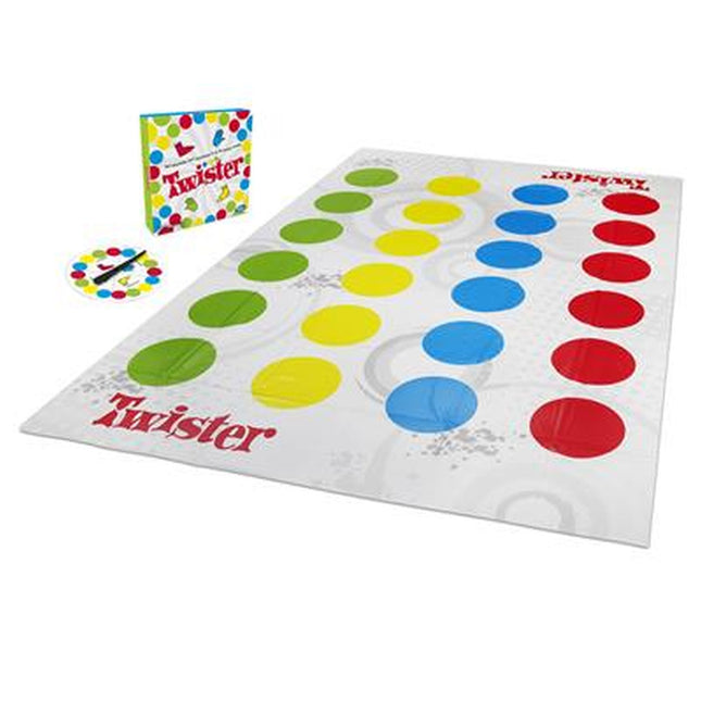 Dit is een foto van het spel Twister te koop bij Speldorado Spellenwinkel Delft