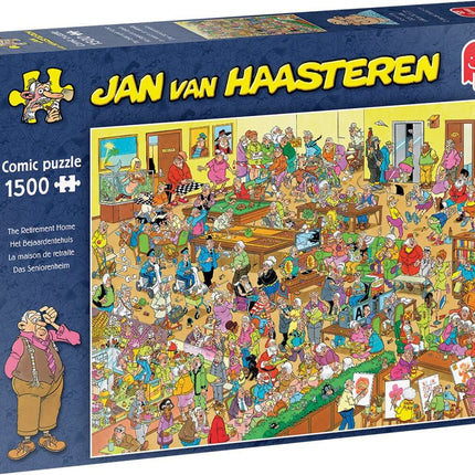 Dit is een foto van het spel JvH Het Bejaardentehuis (1500) te koop bij Speldorado Spellenwinkel Delft
