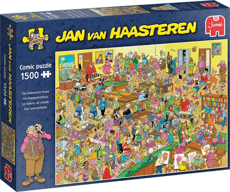 Dit is een foto van het spel JvH Het Bejaardentehuis (1500) te koop bij Speldorado Spellenwinkel Delft