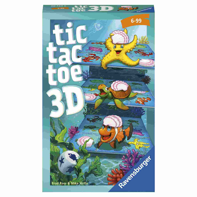 Dit is een foto van het spel Tic Tac Toe 3D te koop bij Speldorado Spellenwinkel Delft