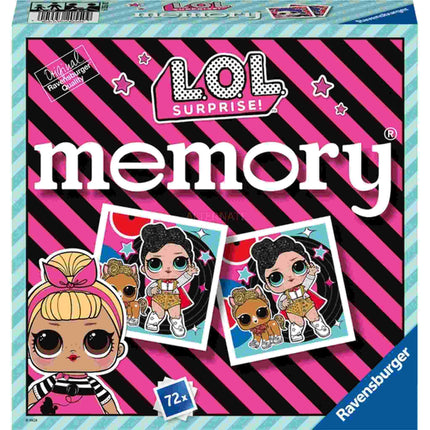 Dit is een foto van het spel L.O.L. Surprise Memory te koop bij Speldorado Spellenwinkel Delft