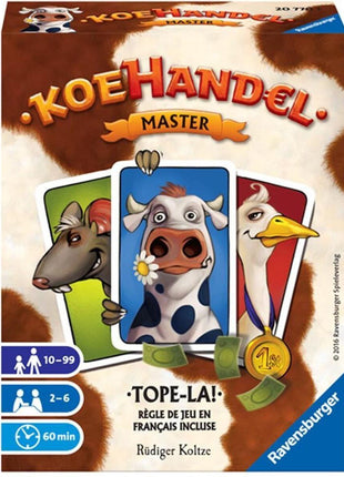 Koehandel Master – party kaartspel – 2 tot 4 spelers