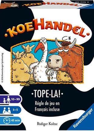 Dit is een foto van het spel Koehandel te koop bij Speldorado Spellenwinkel Delft