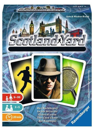 Scotland Yard Cardgame – party kaartspel – 2 tot 4 spelers