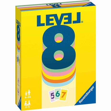 Level 8 – party kaartspel – 2 tot 4 spelers