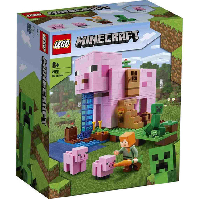 Lego Minecraft Het Varkenshuis 21170, 21170 van Lego te koop bij Speldorado !