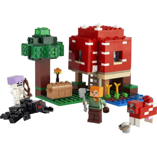 Lego Minecraft Het Paddenstoelhuis 21179, 21179 van Lego te koop bij Speldorado !
