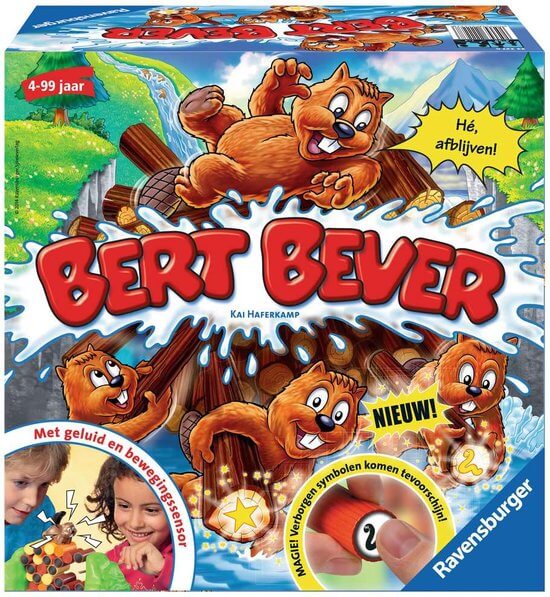 Dit is een foto van het spel Bert Bever te koop bij Speldorado Spellenwinkel Delft