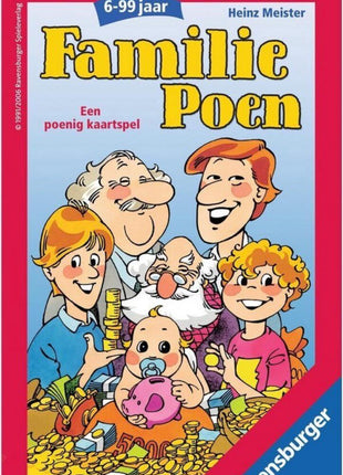 Familie Poen – kaartspel voor kinderen Vanaf 3 jaar