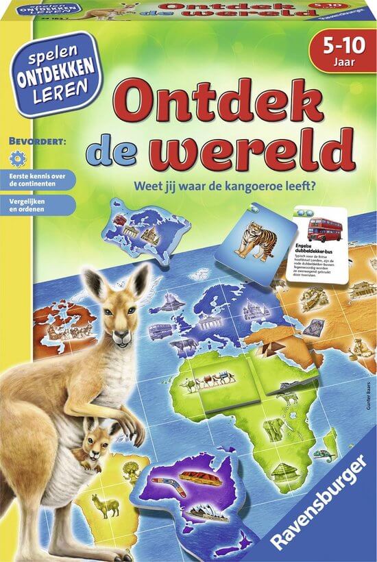 Ontdek De Wereld, 241637 van Ravensburger te koop bij Speldorado !