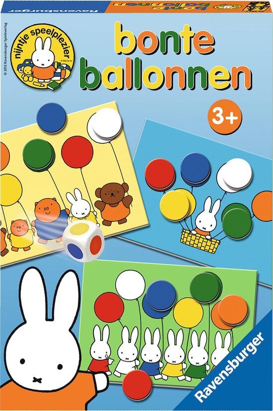 Nijntje Bonte Ballonnen, 242917 van Ravensburger te koop bij Speldorado !