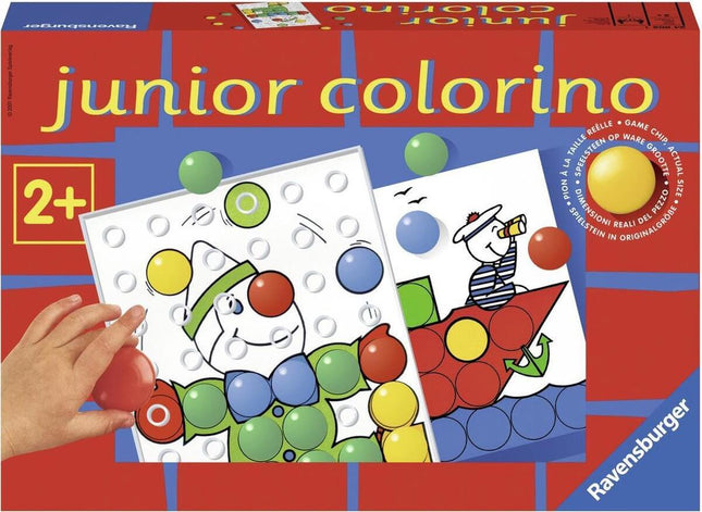 Dit is een foto van het spel Junior Colorino te koop bij Speldorado Spellenwinkel Delft