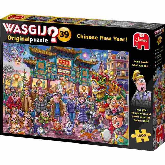 Dit is een foto van het spel Chinees Nieuwjaar! - Wasgij Original 39 te koop bij Speldorado Spellenwinkel Delft