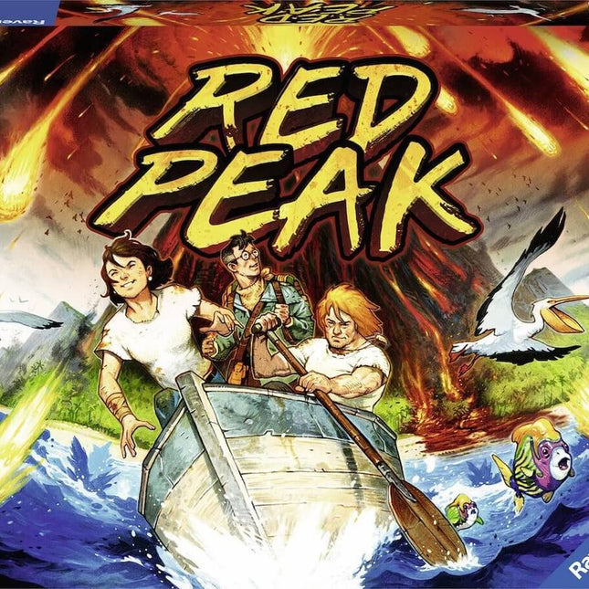 Dit is een foto van het spel Red Peak te koop bij Speldorado Spellenwinkel Delft