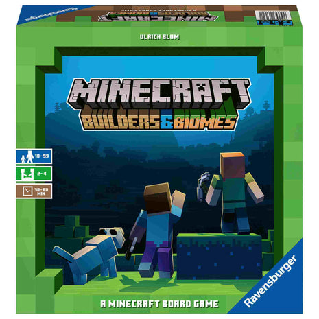 Minecraft – gezellig bordspel – 2 tot 4 spelers