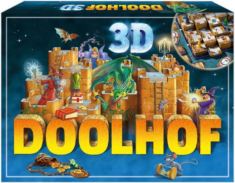 Doolhof 3D – bordspel voor kinderen Vanaf 3 jaar