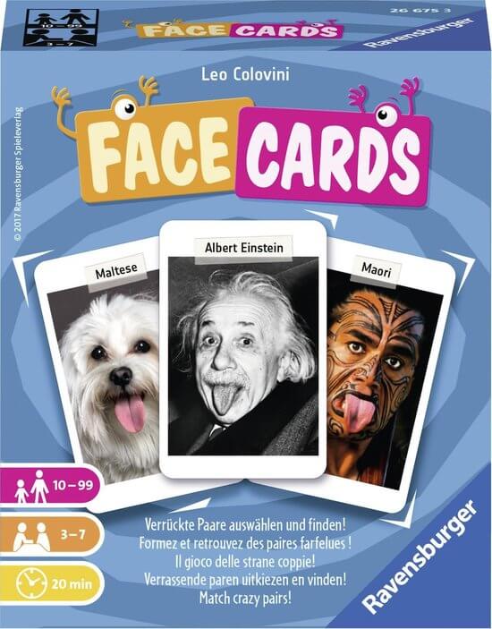 Face Cards, 266753 van Ravensburger te koop bij Speldorado !