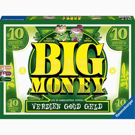 Big Money – gezellig bordspel – 2 tot 4 spelers