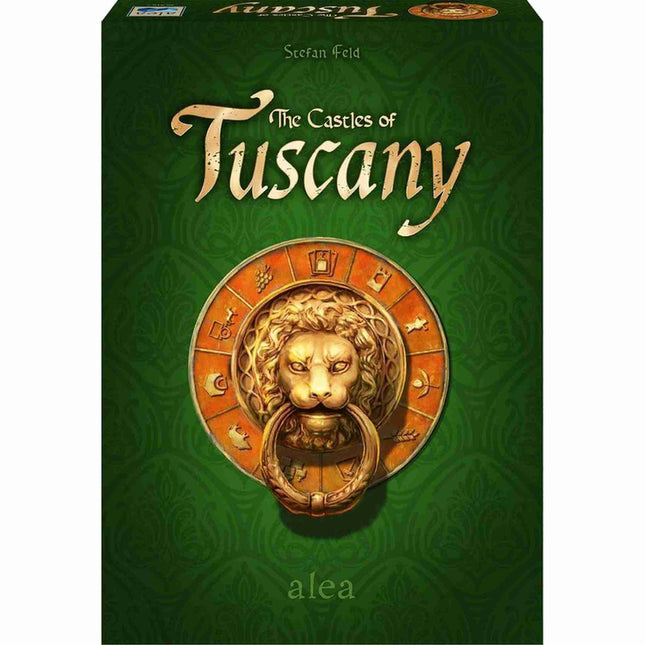 Dit is een foto van het spel The Castles of Tuscany te koop bij Speldorado Spellenwinkel Delft