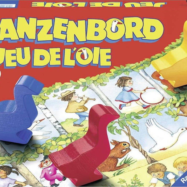 Dit is een foto van het spel Ganzenbord - groot te koop bij Speldorado Spellenwinkel Delft