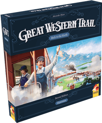 Great Western Trail Rails To The North 2Nd Ed., ESG50161 van Asmodee te koop bij Speldorado !