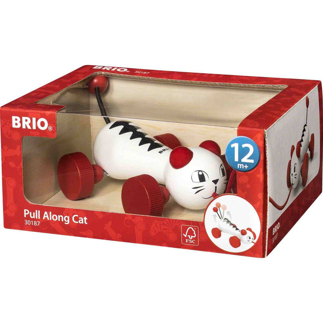 Pull Along Cat, 30187 van Brio te koop bij Speldorado !