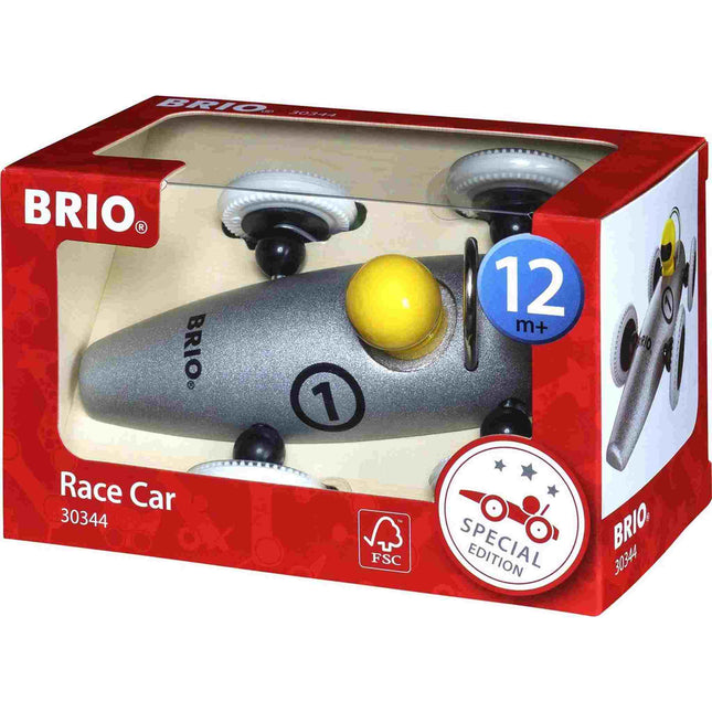 Special Edition Metalic Silver Race Car, 30344 van Brio te koop bij Speldorado !