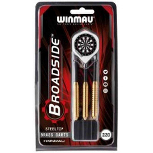 Darts Broadside Brass 22 Gr.Ste.T.Winmau, 305722 van Handels Onderneming Telgenkamp te koop bij Speldorado !