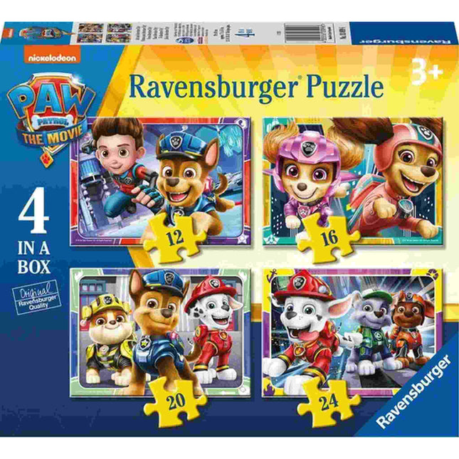 Paw Patrol The Movie 4X Puzzels 30996, 30996 van Ravensburger te koop bij Speldorado !