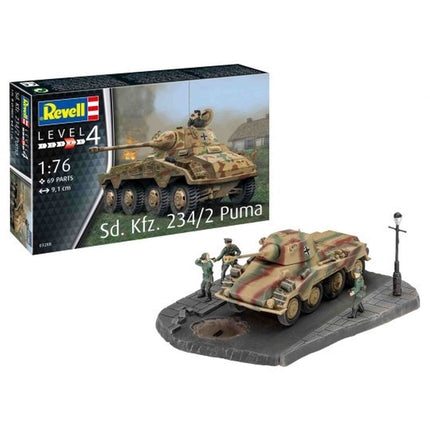 Dit is een foto van het spel Sd.Kfz. 234/2 Puma - 3288 te koop bij Speldorado Spellenwinkel Delft