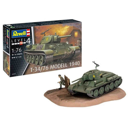 Dit is een foto van het spel T-34/76 Model 1940 te koop bij Speldorado Spellenwinkel Delft