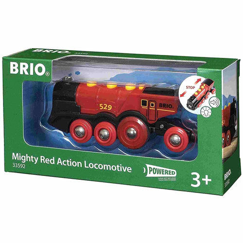 Mighty Red Action Locomotive, 33592 van Brio te koop bij Speldorado !