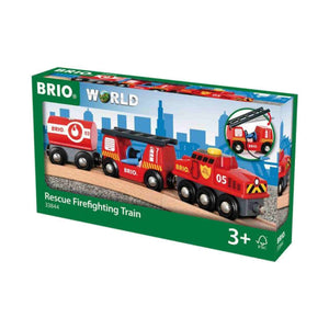 Rescue Firefighting Train, 33844 van Brio te koop bij Speldorado !