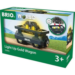 Light Up Gold Wagon, 33896 van Brio te koop bij Speldorado !