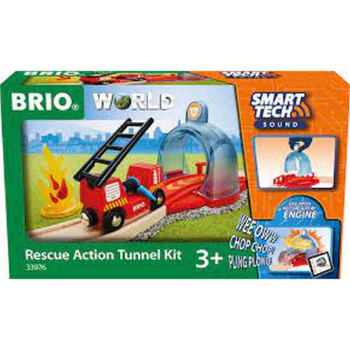 Smart Tech Sound Trescue Action Tunnel Kit, 33976 van Brio te koop bij Speldorado !