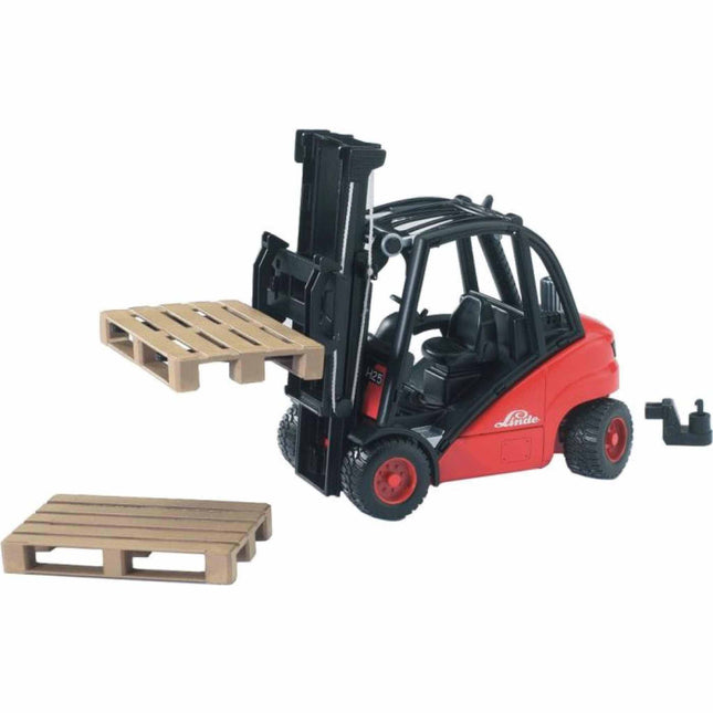 Linde Forklift H30D Met 2 Pallets, 34710295 van Vedes te koop bij Speldorado !