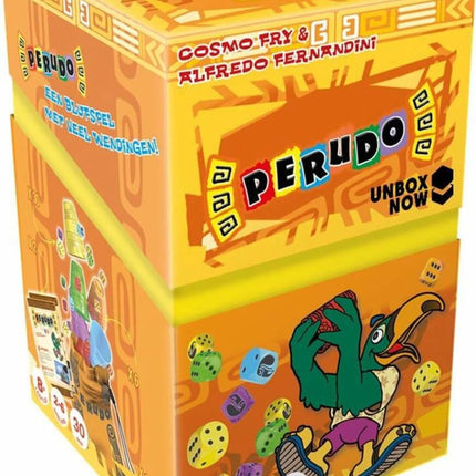 Dit is een foto van het spel Perudo NL te koop bij Speldorado Spellenwinkel Delft