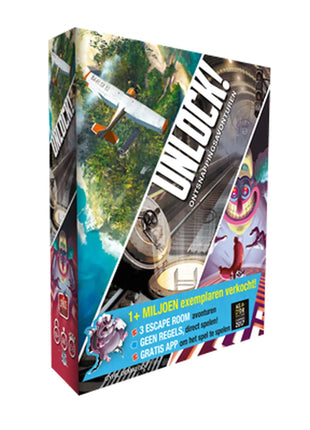 Dit is een foto van het spel Unlock! Ontsnappingsavonturen NL te koop bij Speldorado Spellenwinkel Delft
