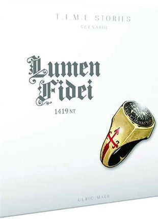 Dit is een foto van het spel Time Stories Lumen Fidei te koop bij Speldorado Spellenwinkel Delft