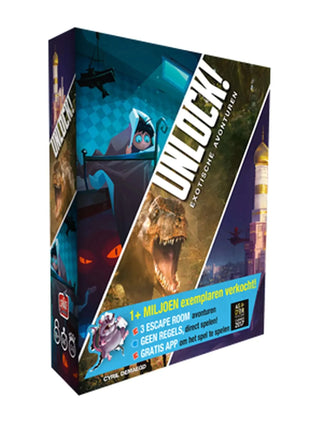 Dit is een foto van het spel Unlock! Exotische Avonturen NL te koop bij Speldorado Spellenwinkel Delft