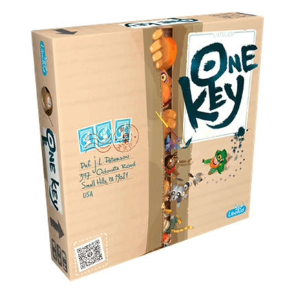 Dit is een foto van het spel One Key Fr/Nl te koop bij Speldorado Spellenwinkel Delft