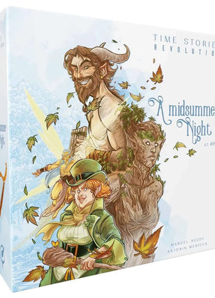 Dit is een foto van het spel Time Stories Revolution A Midsummer Night - EN te koop bij Speldorado Spellenwinkel Delft