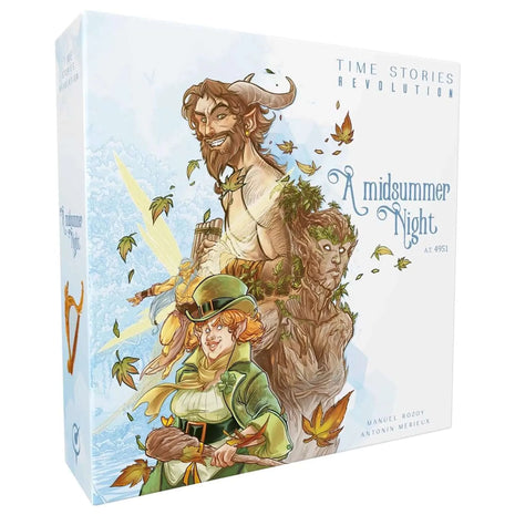Dit is een foto van het spel Time Stories Revolution A Midsummer Night - EN te koop bij Speldorado Spellenwinkel Delft