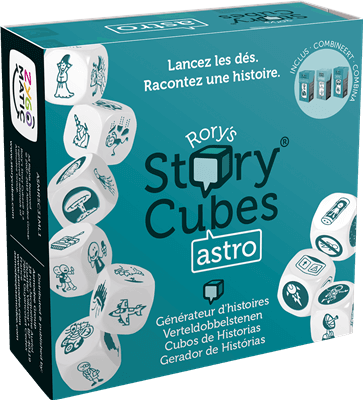 rory's story cubes astro – party dobbelspel – 2 tot 4 spelers.