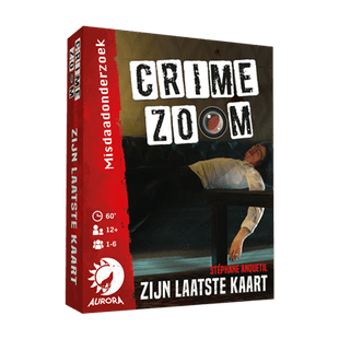 Crime Zoom Case 1 - Zijn Laatste Kaart - EN hersenbreker  - Lucky Duck Games
