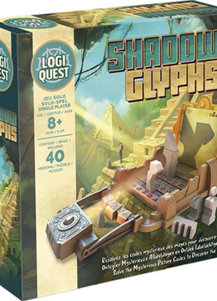 Dit is een foto van het spel Logiquest Shadow Glyphs te koop bij Speldorado Spellenwinkel Delft