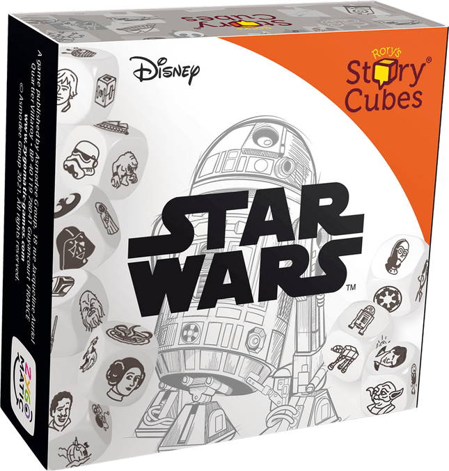 Dit is een foto van het spel Rory's Story Cubes Star Wars NL te koop bij Speldorado Spellenwinkel Delft