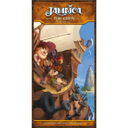 Dit is een foto van het spel Jamaica The Crew NL te koop bij Speldorado Spellenwinkel Delft